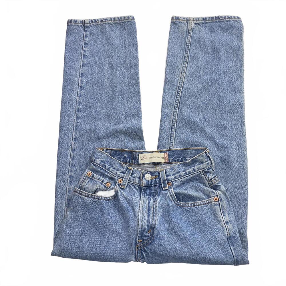 Levi's Blue Straight Leg Women's Jeans
